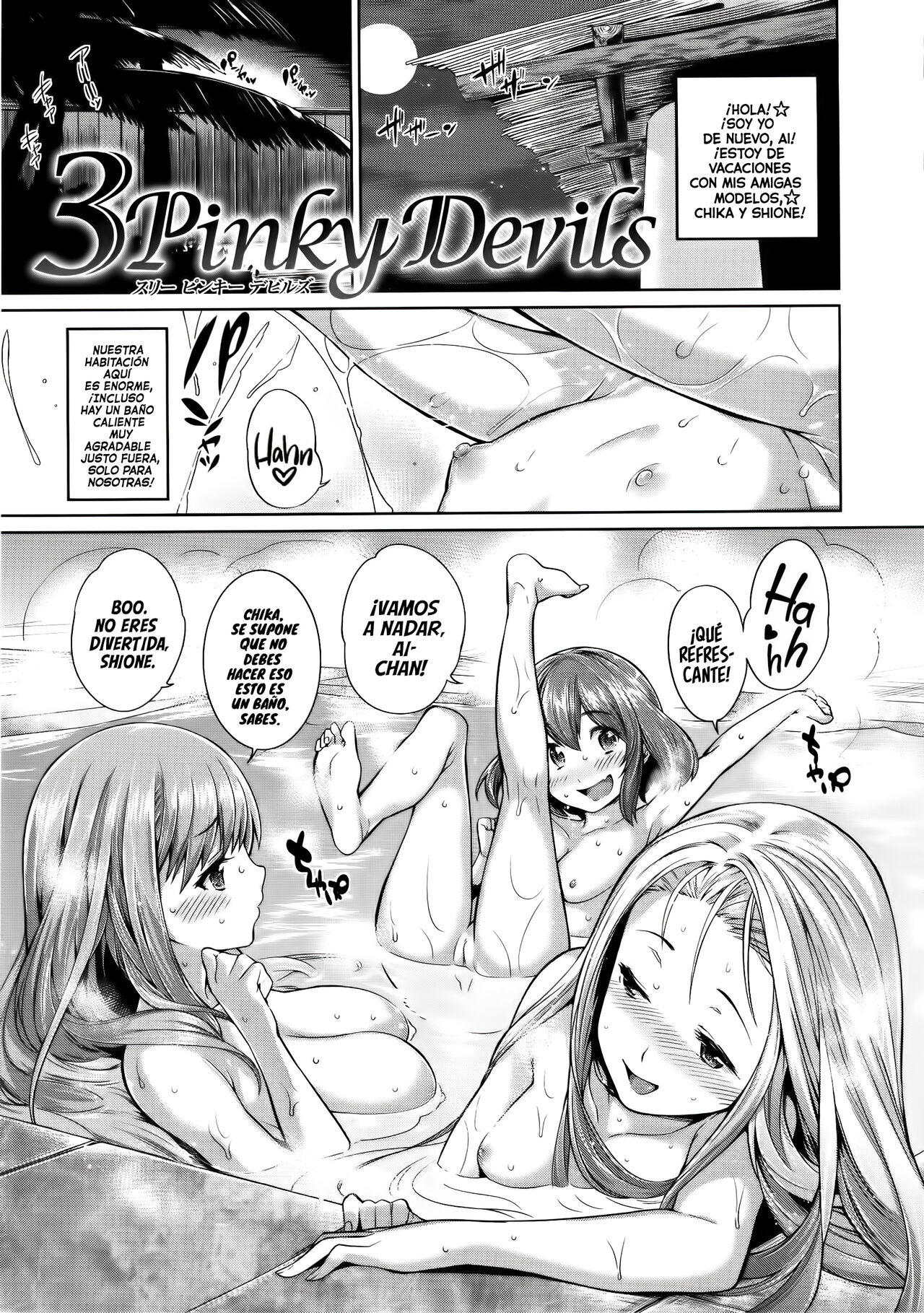 3 Pinky Devils | 3 Pequeños Demonios + Extra page 1 full