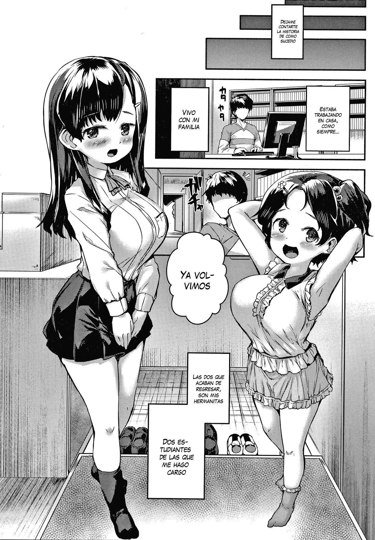 Nito ga Semaru!! ~Yuki to Shinano wa Ani ga Hoshii~ | Minimum Gigantic Breasts Little Sisters page 2 full