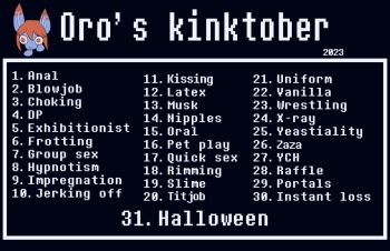 Kinktober 2023 cover