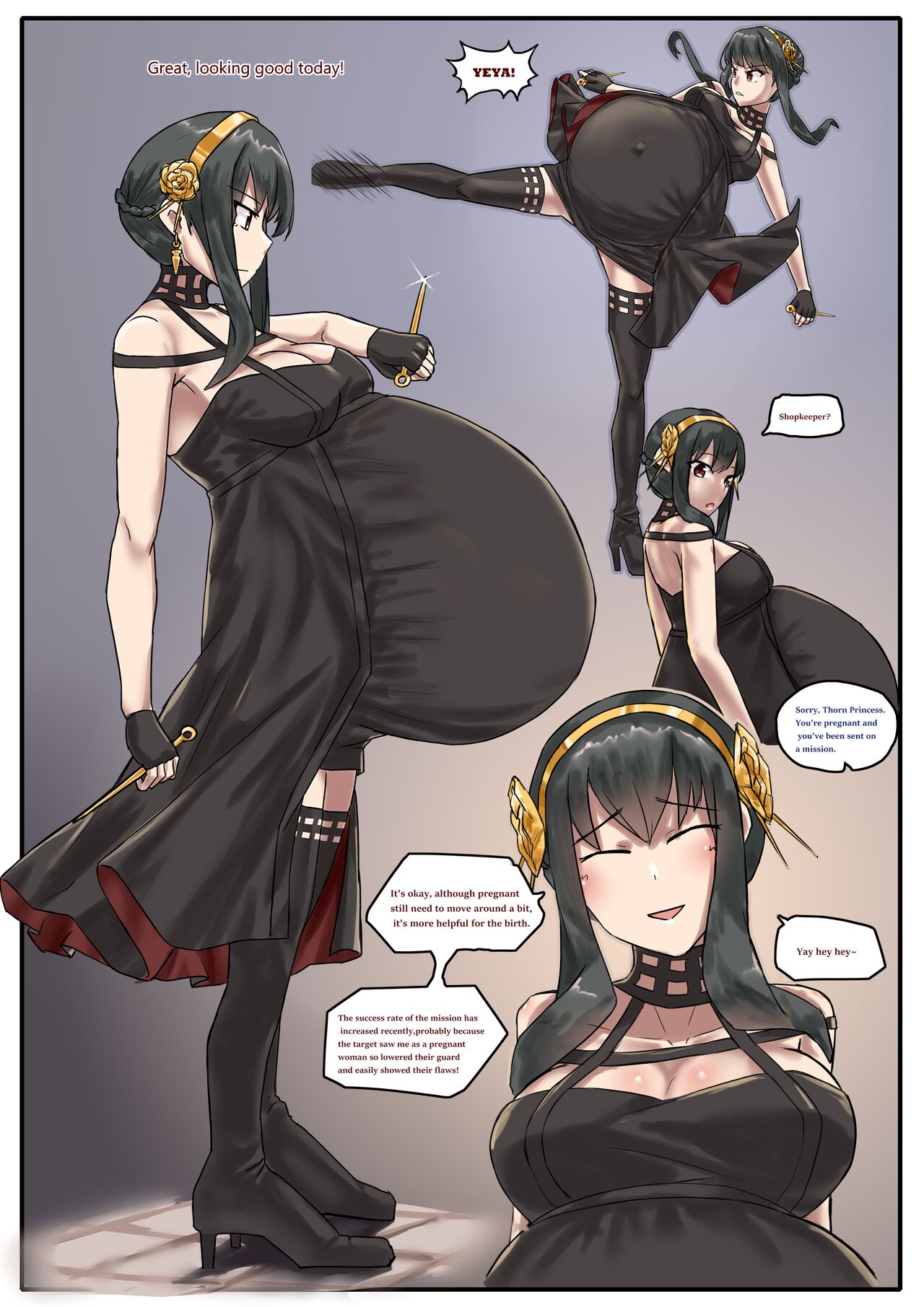 Yor Forger ヨル・ブライア page 1 full