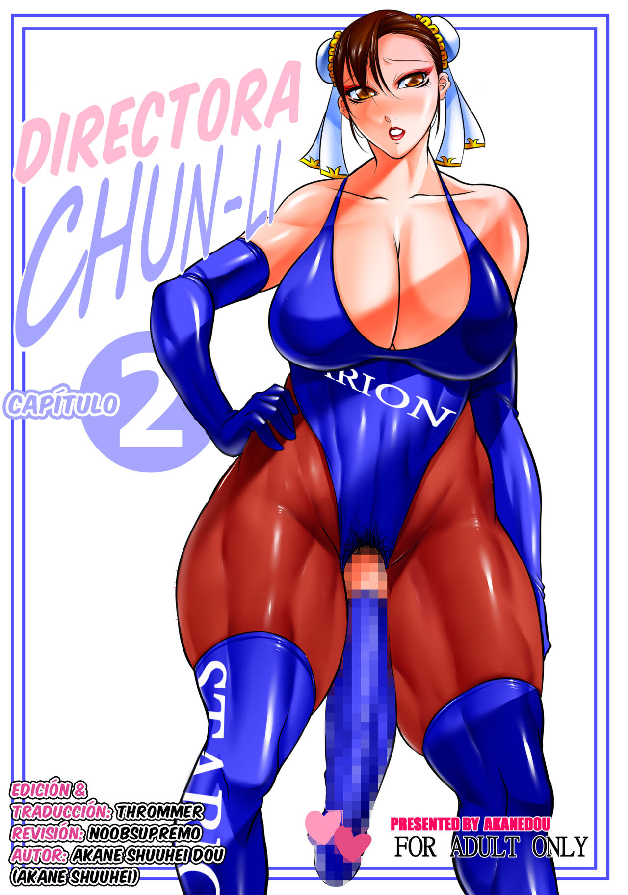 Directora Chun-Li 2 | Onna Gakuenchou Chun-Li 2 page 1 full
