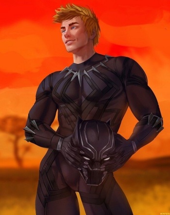 Marvel's Black Panther t'Challa cover