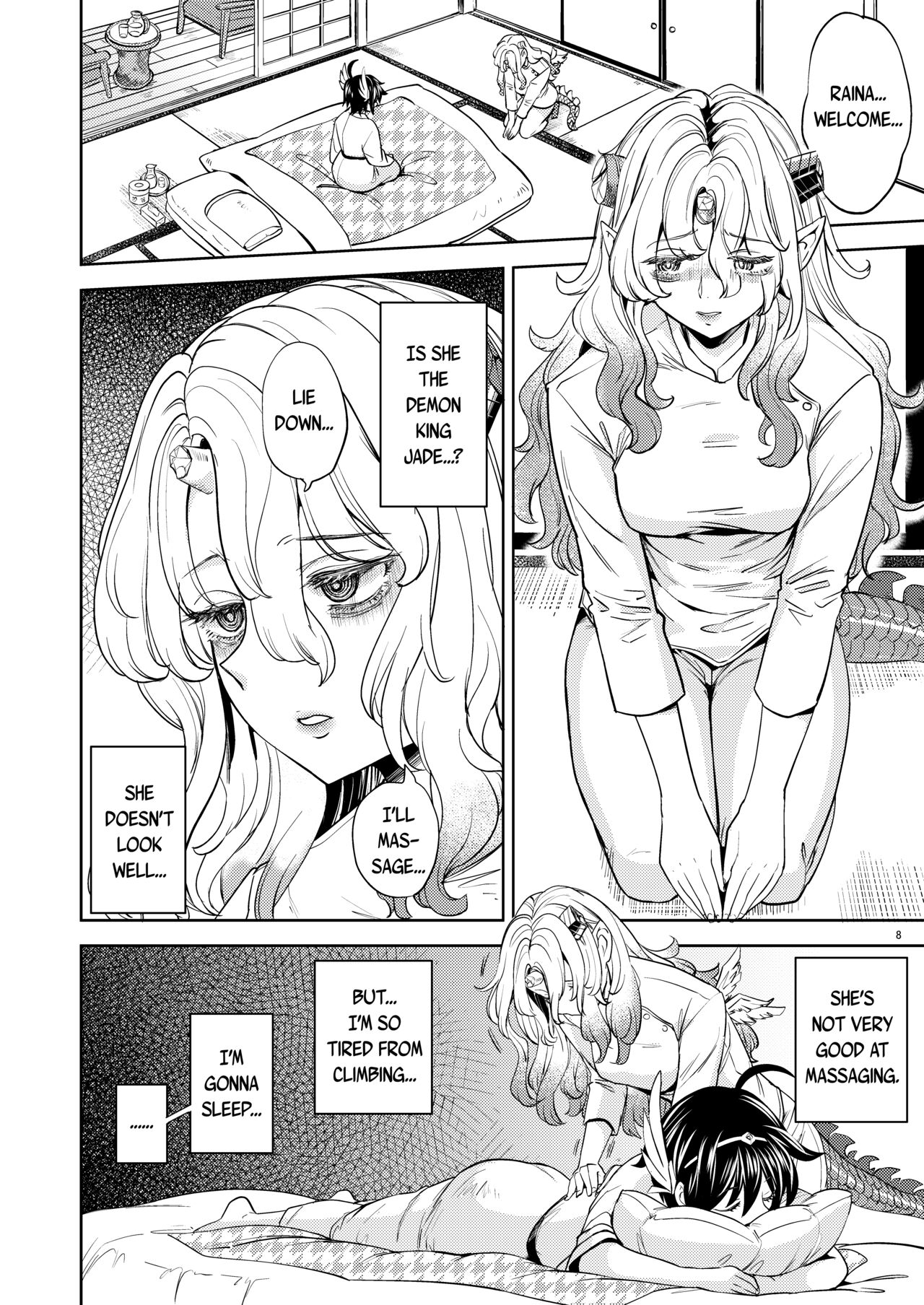 Onna Yuusha ni Tensei Shitara Mazoku no Tsuma ga 5-nin mo Irurashii 5 | Reincarnated as a Female Hero Who Seems to Have 5 Demon Wives 5 page 9 full