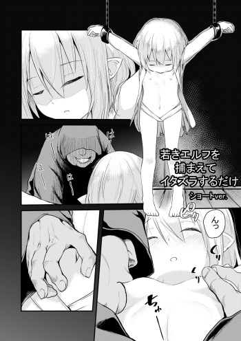 Wakaki Elf o Tsukamaete Itazura suru dake Short ver. cover