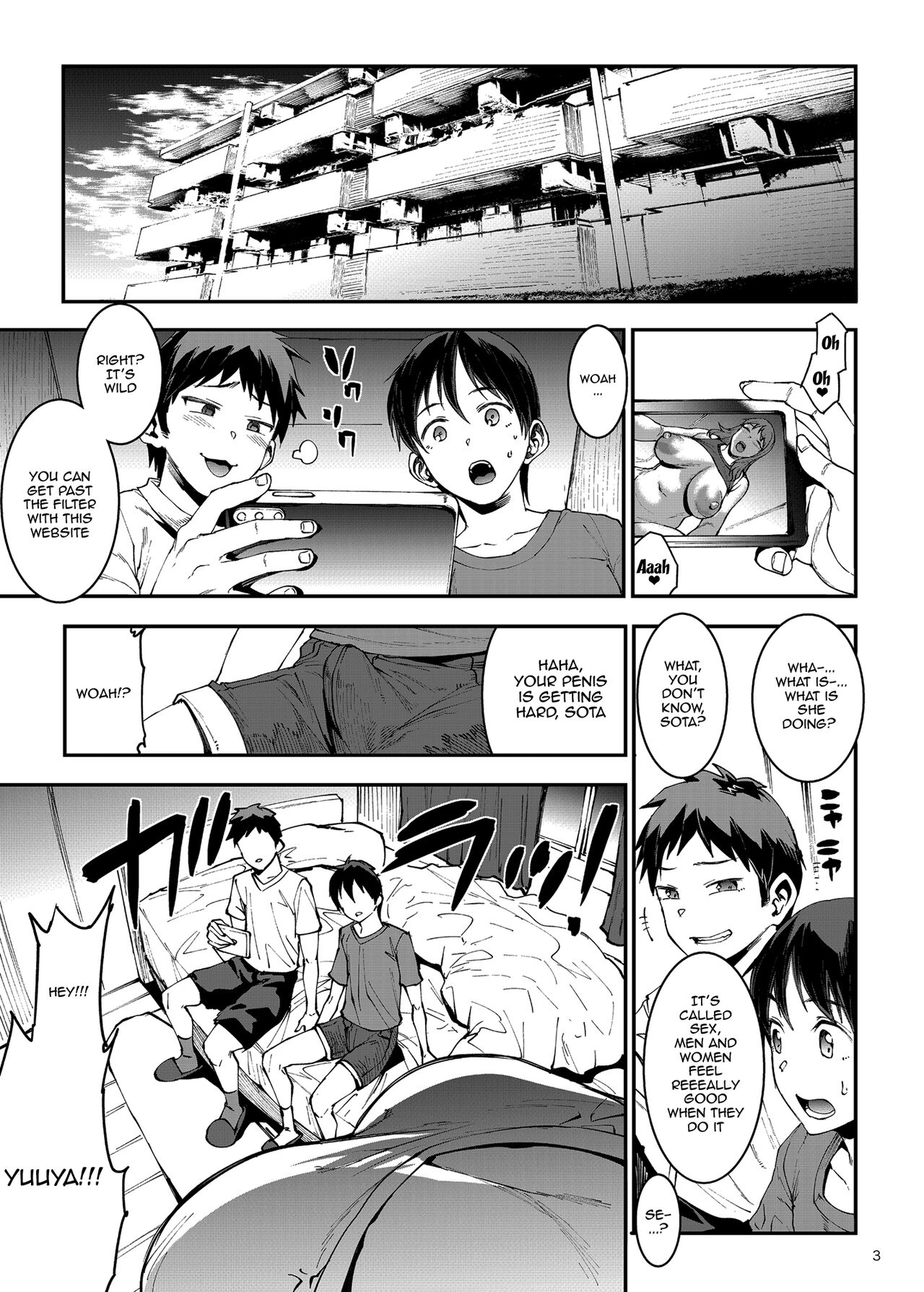 Mama Mansion!〜 Daiichiwa 305-goushitsu Hiiragi Mika 〜 | Mama Mansion! ~First Chapter, Room 305's Hiiragi Mika 36YO~ page 3 full