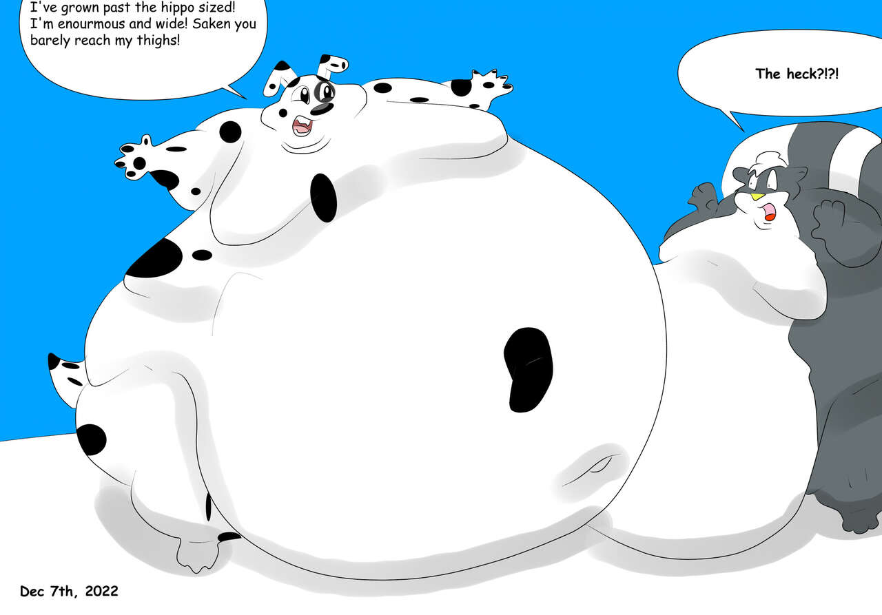 DeepDish Dalmatian's Hippo Christmas page 10 full