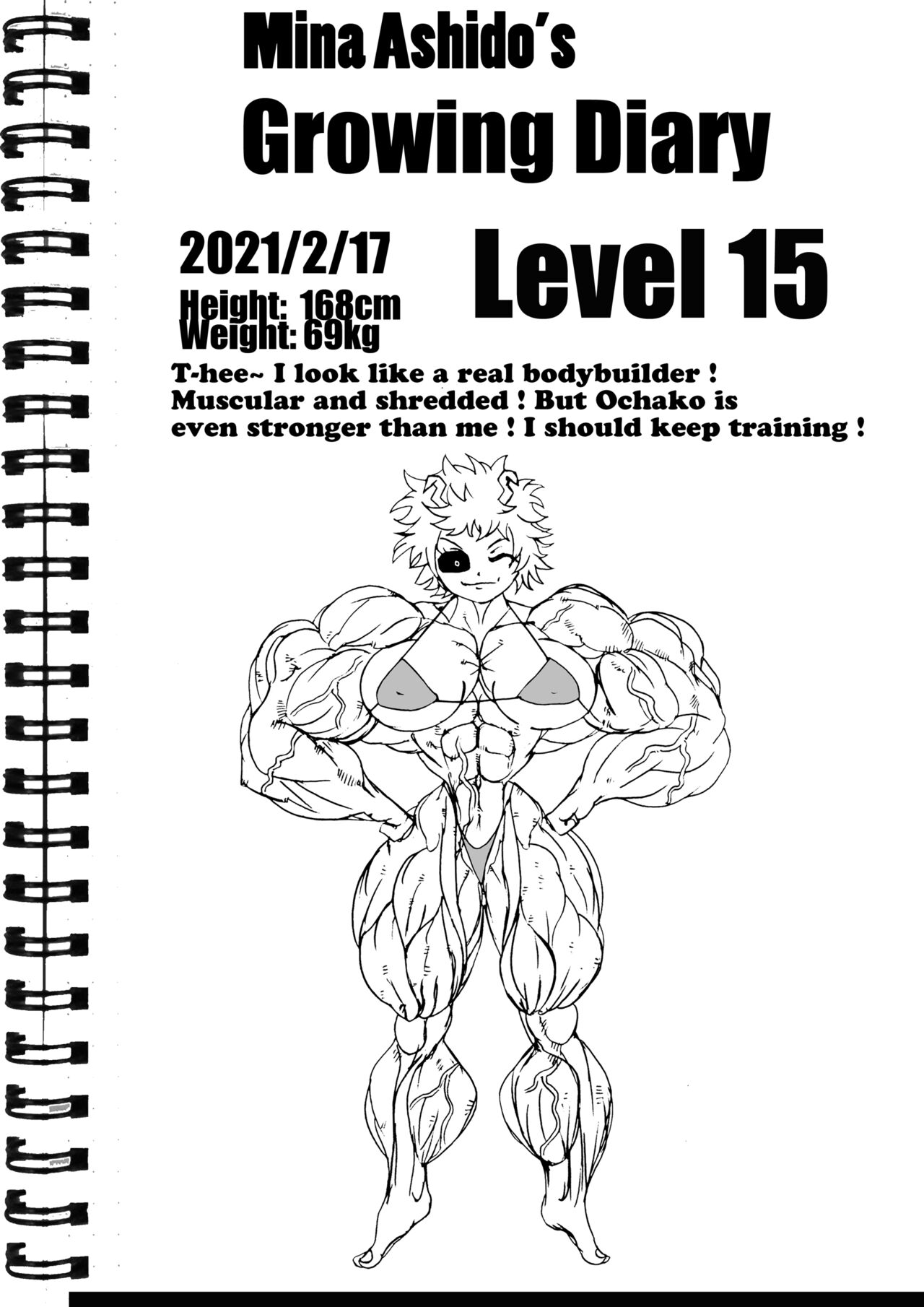 Mina Ashido's growing diaries page 4 full