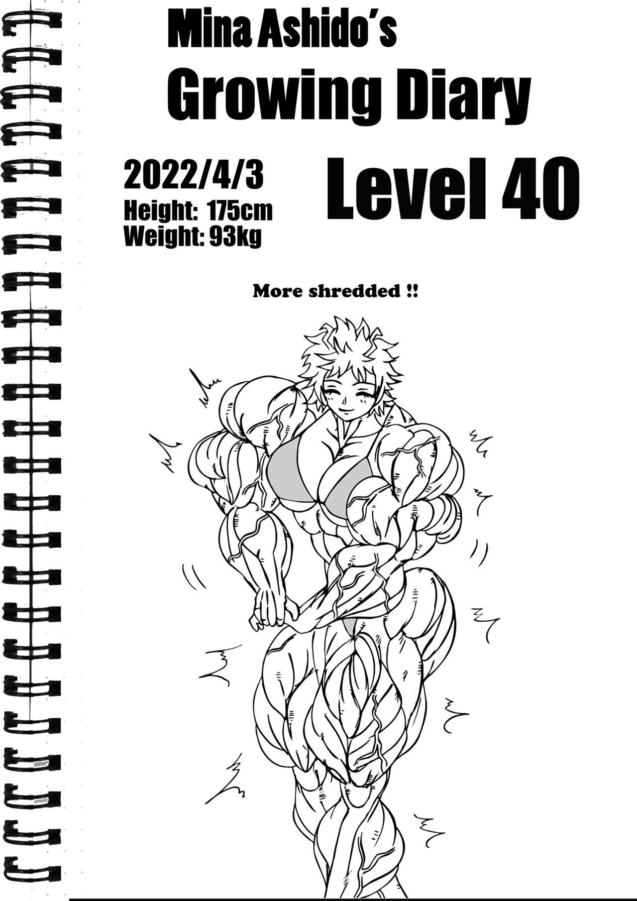 Mina Ashido's growing diaries page 9 full