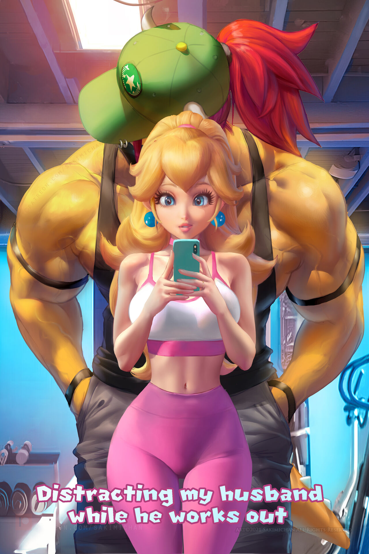 Princess Peach Gym Days page 3 full