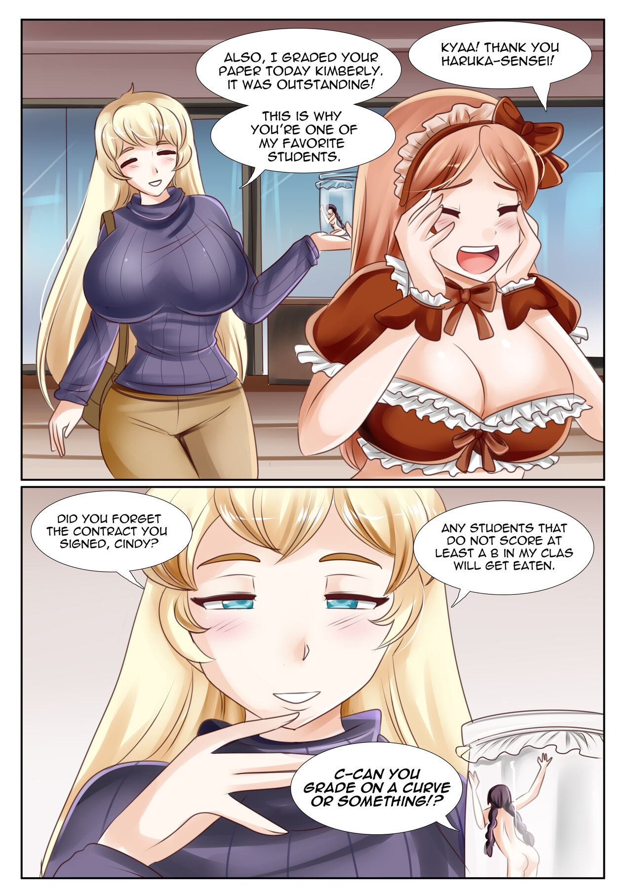 Bellies &amp; Bangers After hours Teacher's Pet page 3 full