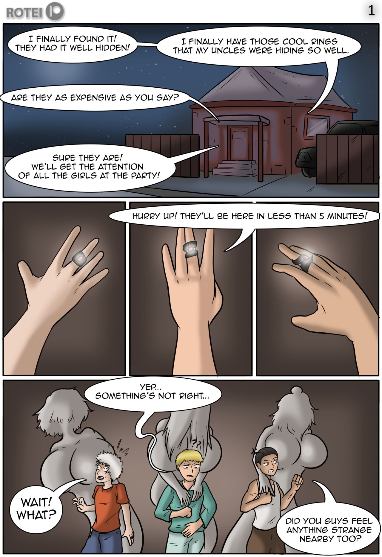 Ladies of the rings! - TG Comic page 2 full