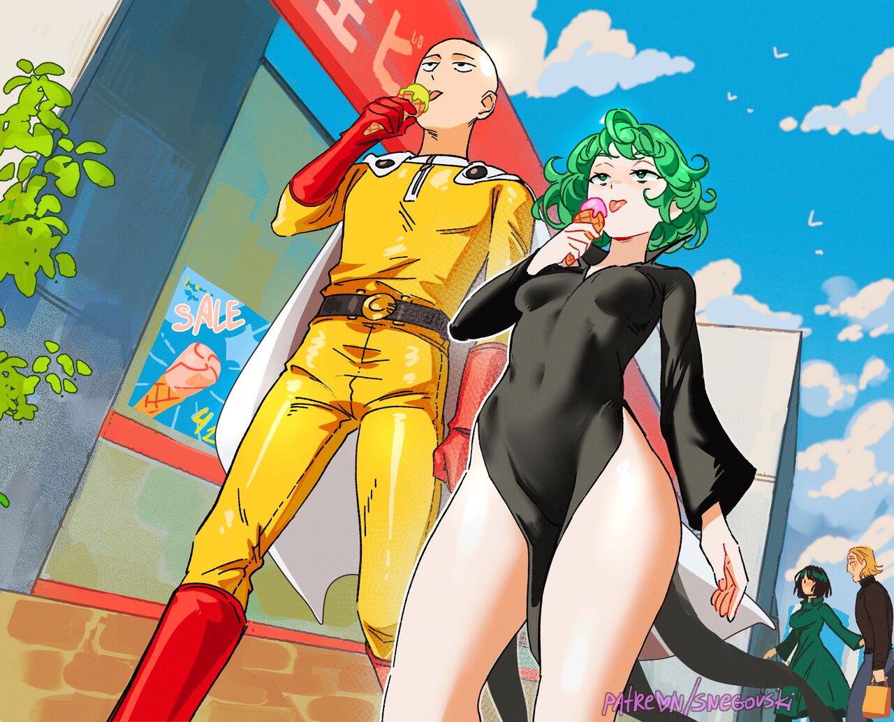 Tatsumaki's date page 1 full
