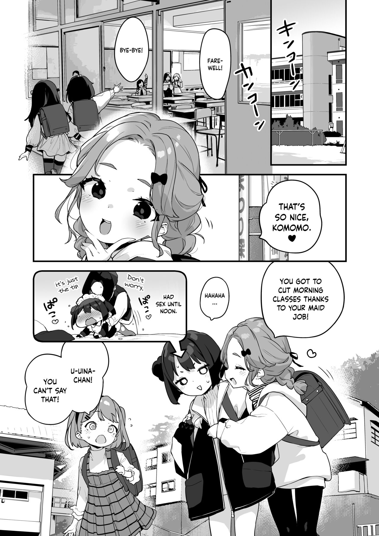 Komomo wa Goshujinsama Senyo no Ryoana Nikubenki Loli Maid | Komomo is a Loli Maid Cum Dump With All Holes Only for Her Master page 8 full