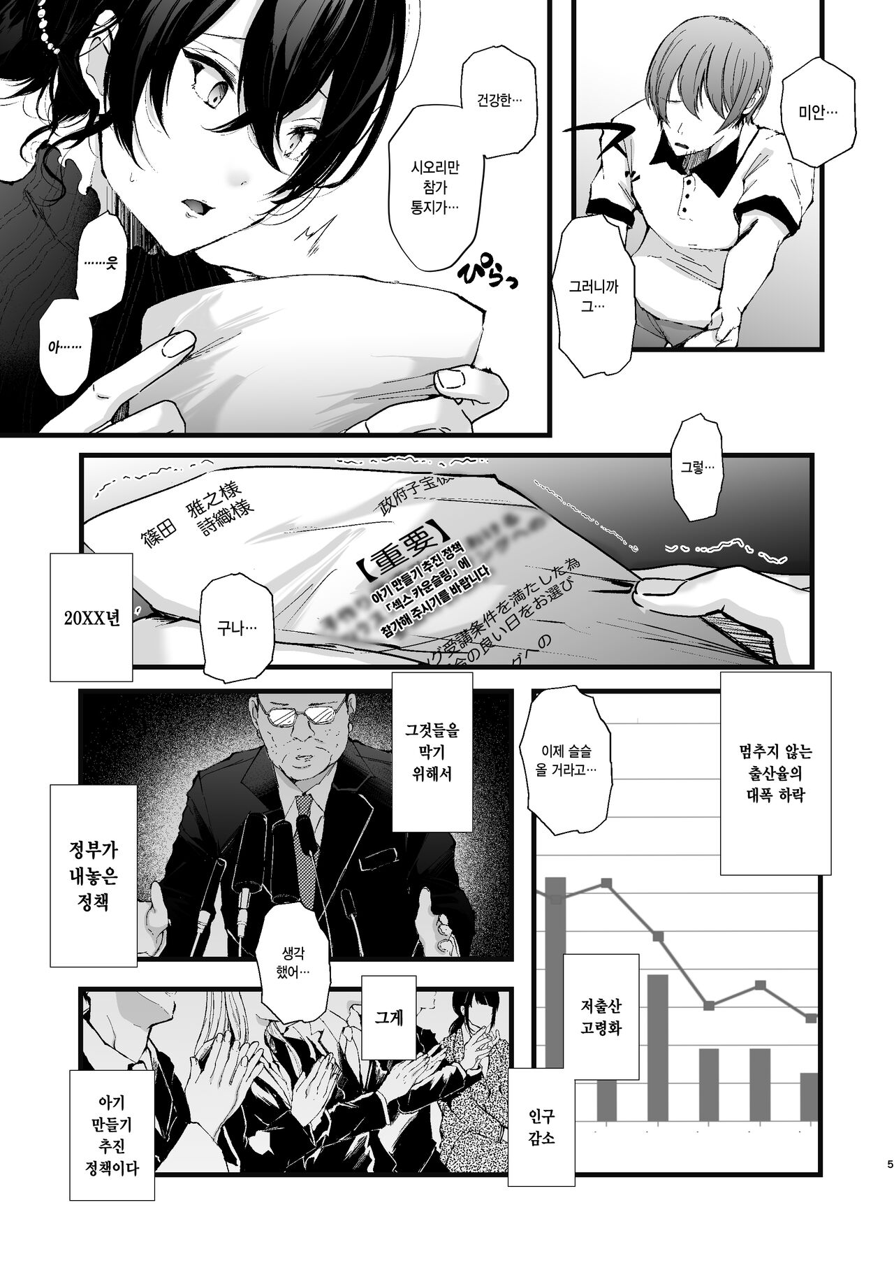 Seifu Kounin Sex Counselor ni Netorareta Boku no Tsuma | 정부 공인 섹스 카운슬러에게 빼앗긴 내 아내 page 5 full