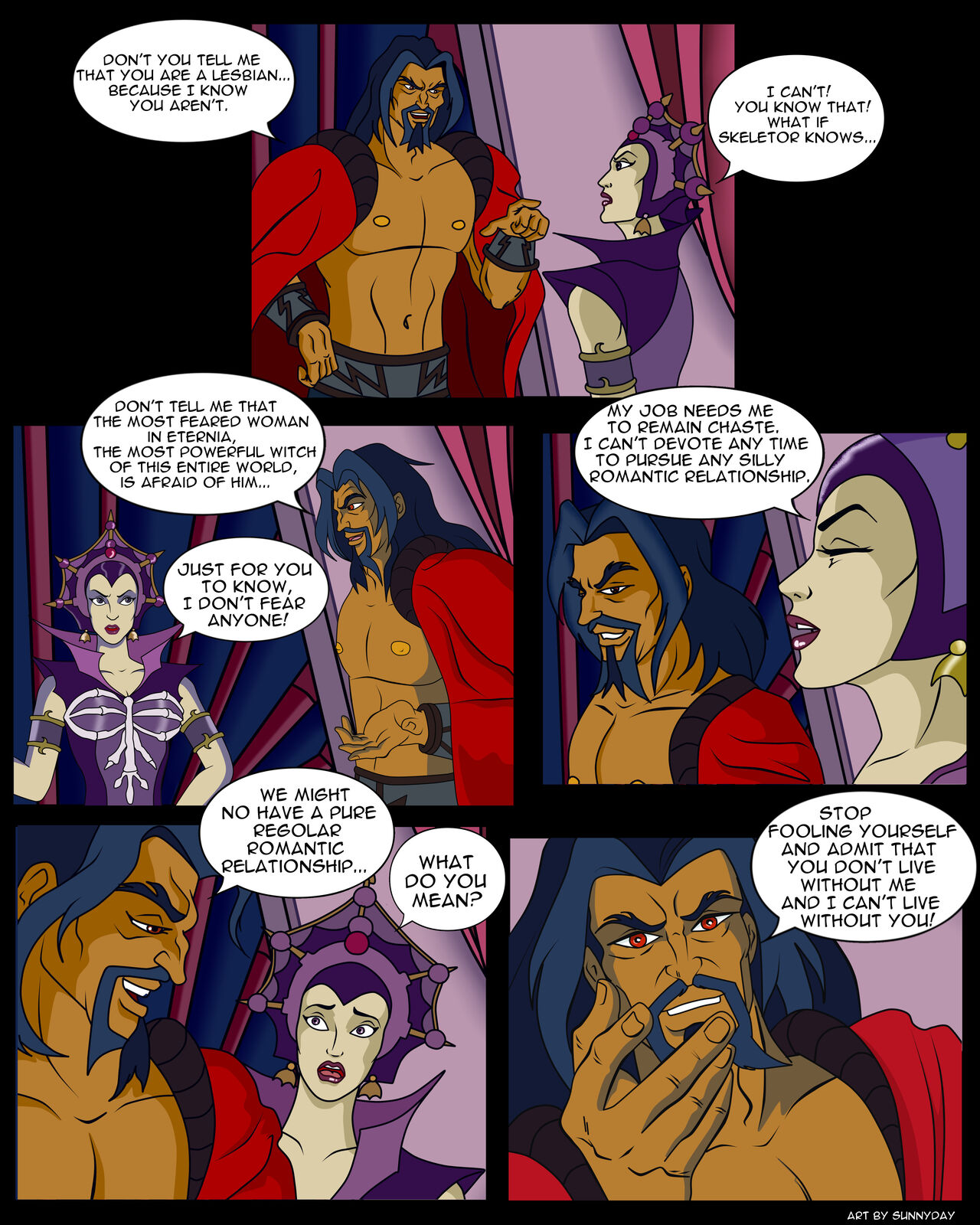At The Count's Hands page 4 full