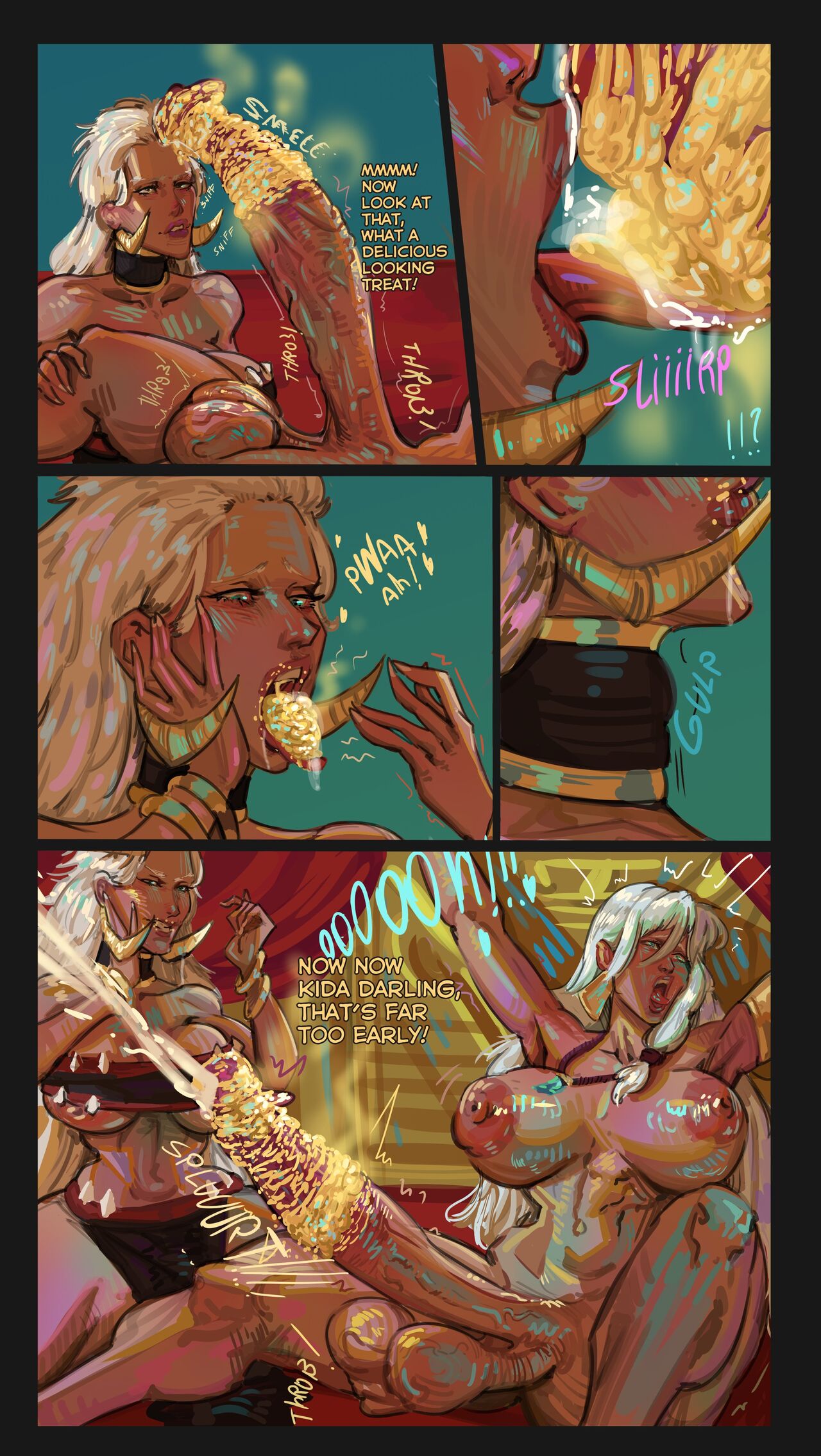 Kida &amp; Queen La page 5 full