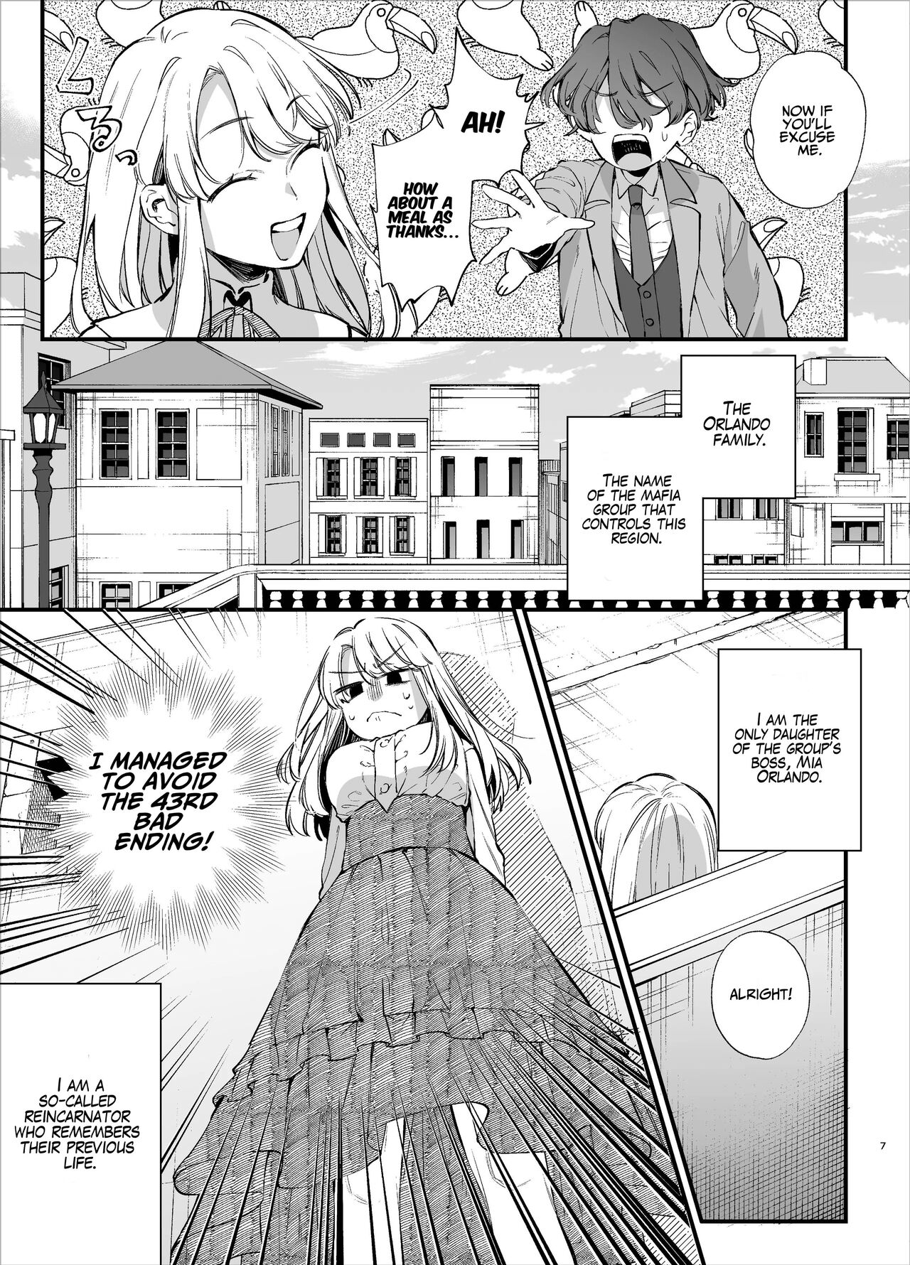 Shini gē ni Tensei Shita Mafia jō wa Henai Supai ni te Kagome ni Sareru | The Spy Who Ravished Me ~Reborn As a Mafia Princess in a Deadly Game~ page 7 full
