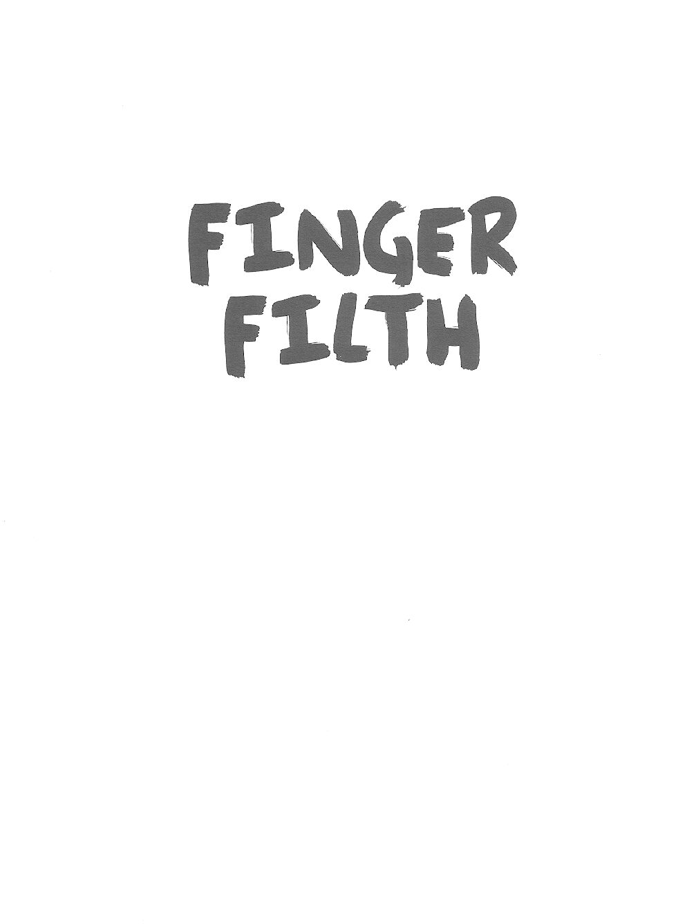 Finger Filth page 2 full