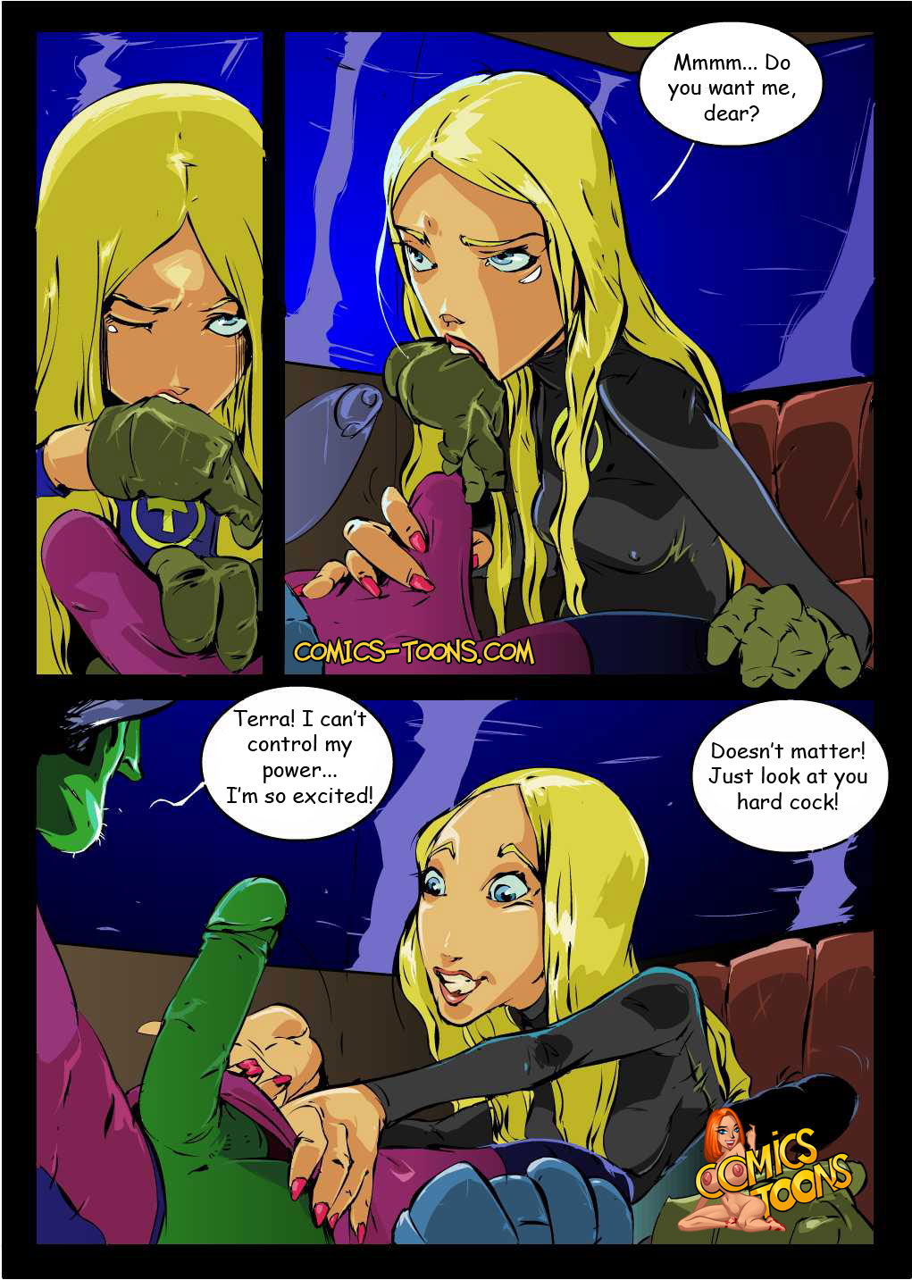 Teen Titans - Terra Collection page 4 full