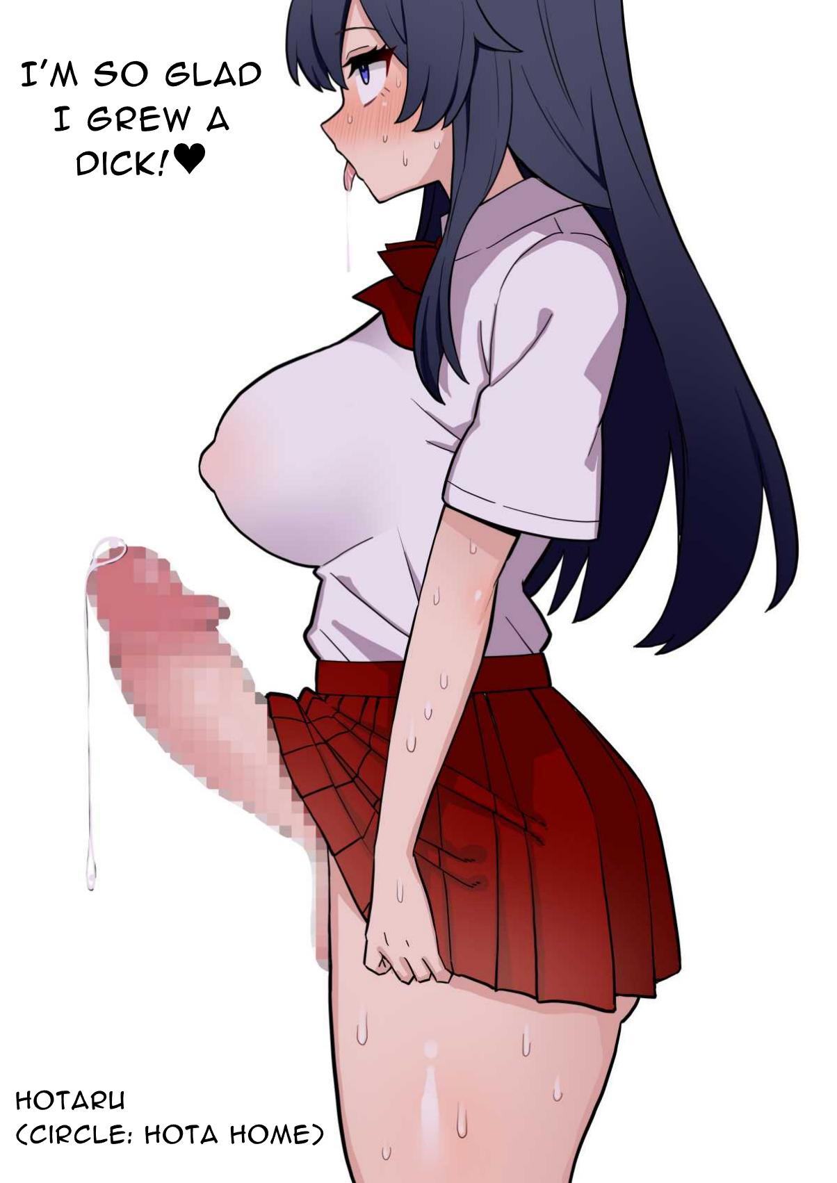 Koutensei Futanari JK ga Seiyoku ni Makete Shiko Saru ni Naru Hanashi | I'm So Glad I Grew A Dick page 2 full