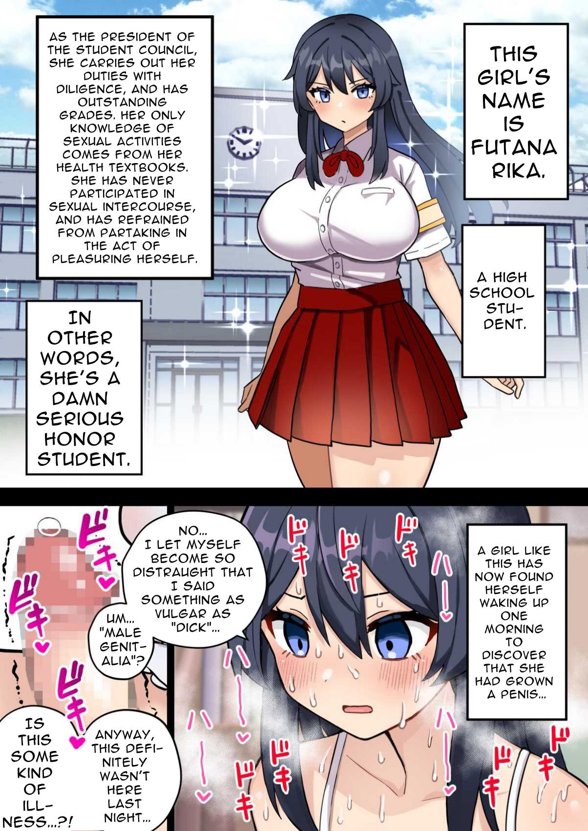 Koutensei Futanari JK ga Seiyoku ni Makete Shiko Saru ni Naru Hanashi | I'm So Glad I Grew A Dick page 6 full
