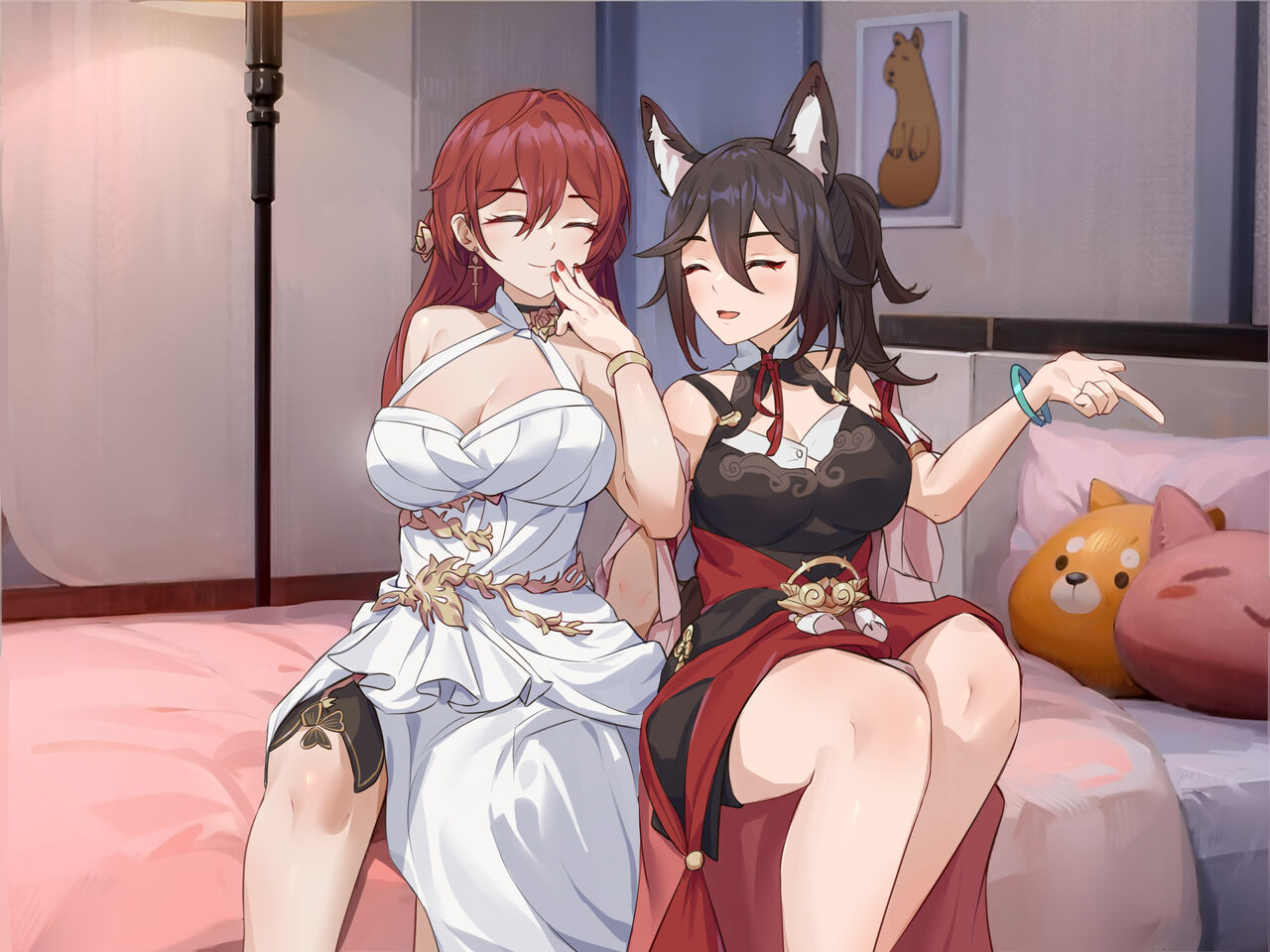Himeko &amp; Tingyun x Stelle page 1 full