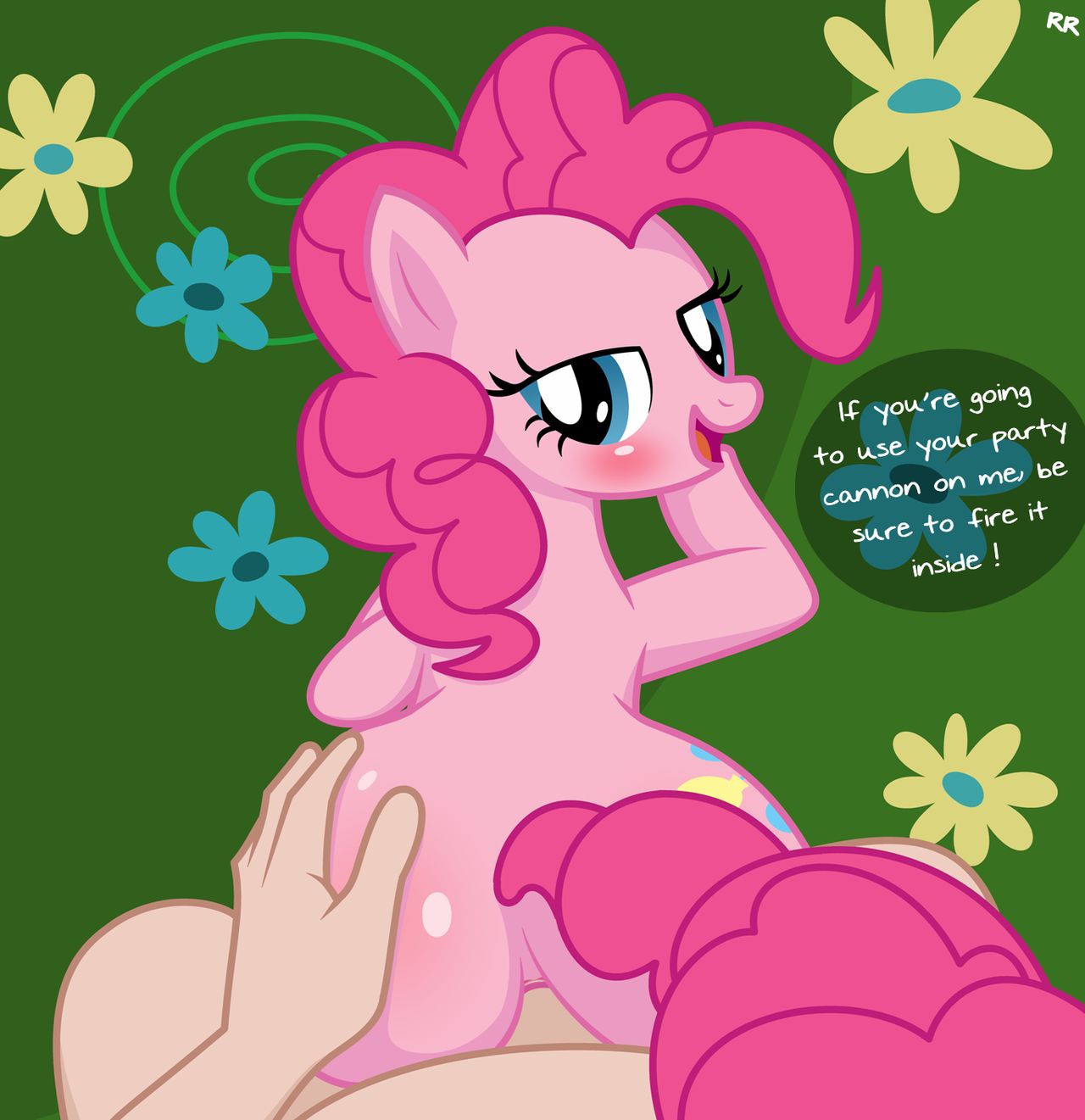 Human On Pony Action page 1 full