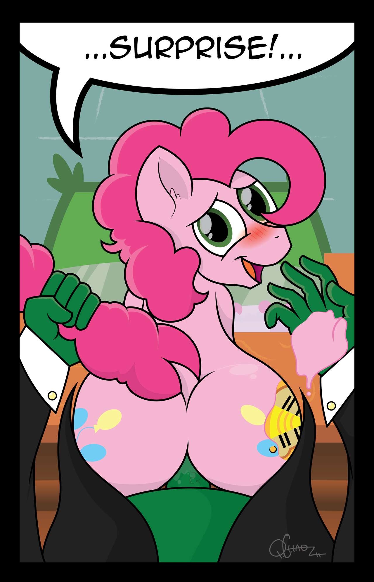 Human On Pony Action page 2 full