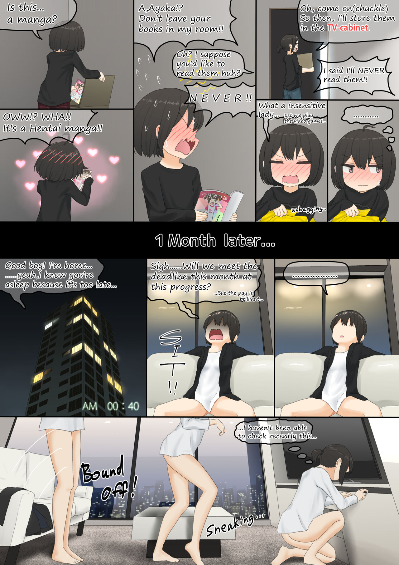 Cat Painted Boy page 2 full