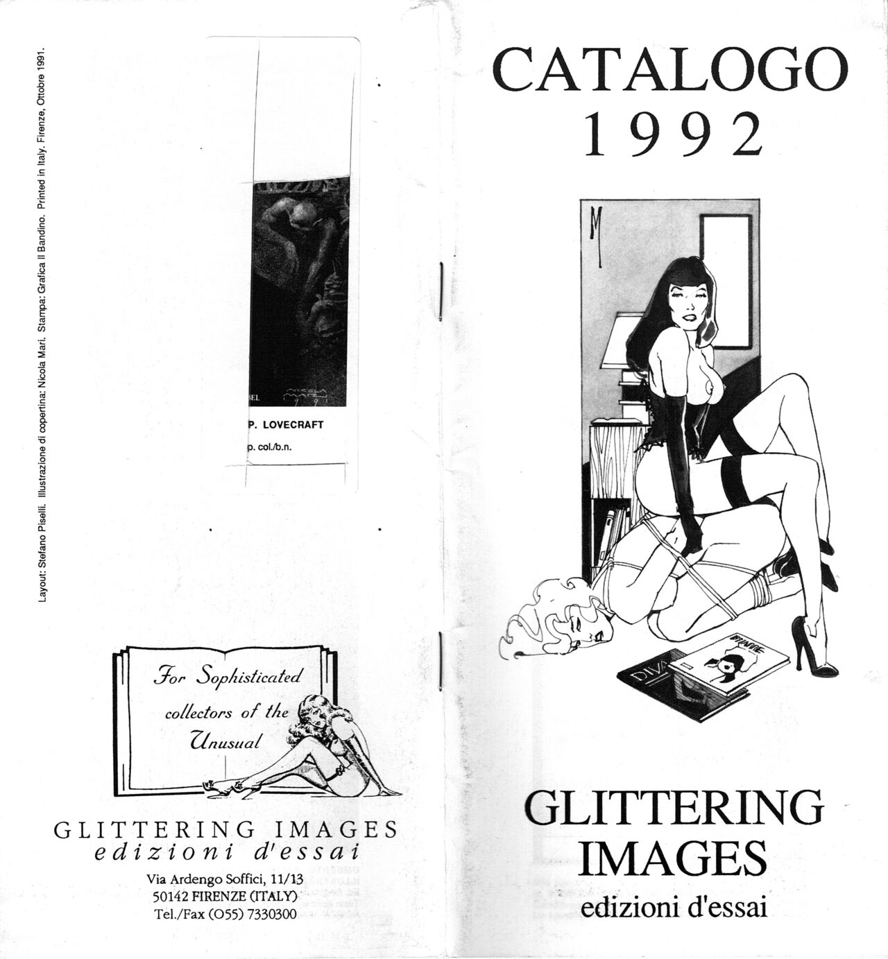Glittering Images edizioni d'essai - Catalogo 1992 page 1 full