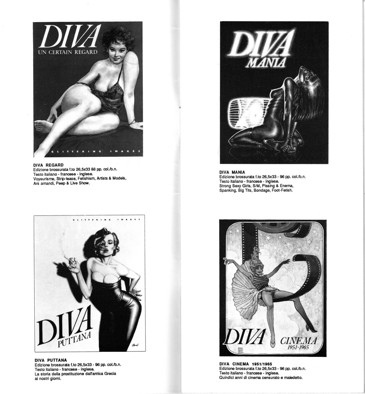 Glittering Images edizioni d'essai - Catalogo 1992 page 4 full