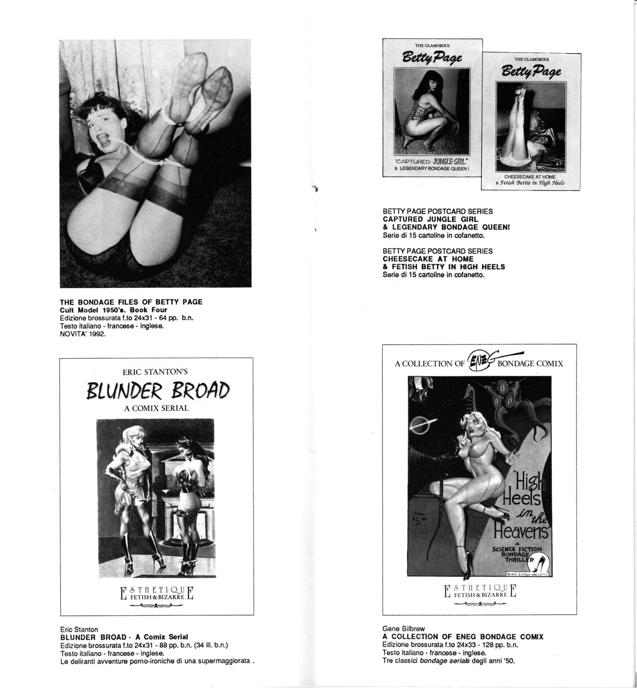Glittering Images edizioni d'essai - Catalogo 1992 page 8 full