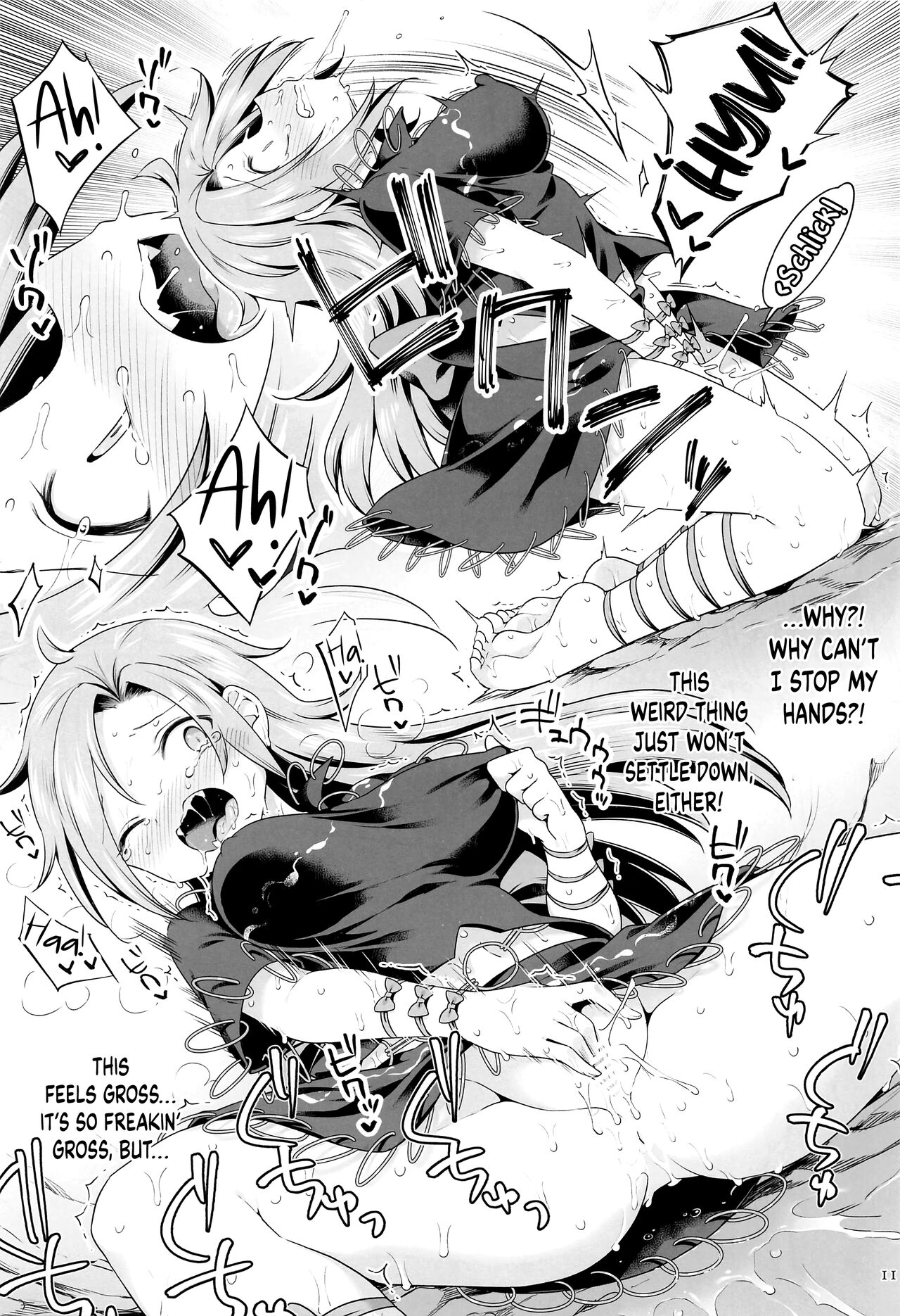 Hitori Ona Mukade | Solo Schlicking Centipede page 10 full