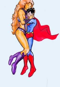 Starfire x Superboy