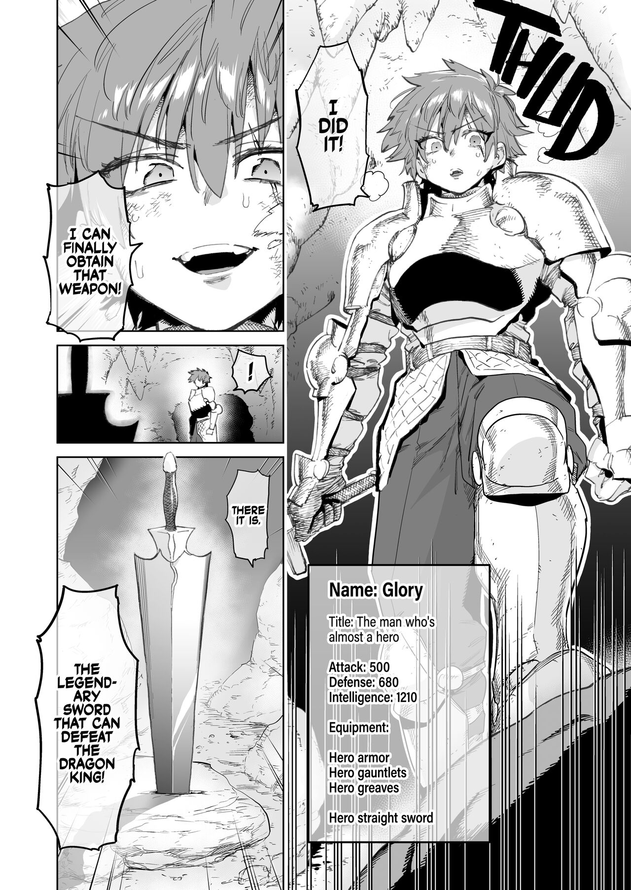 The Adventurer Who Pulled the Sword That Increases Your Attack at the Cost of Intelligence for Every Femgasm! page 3 full