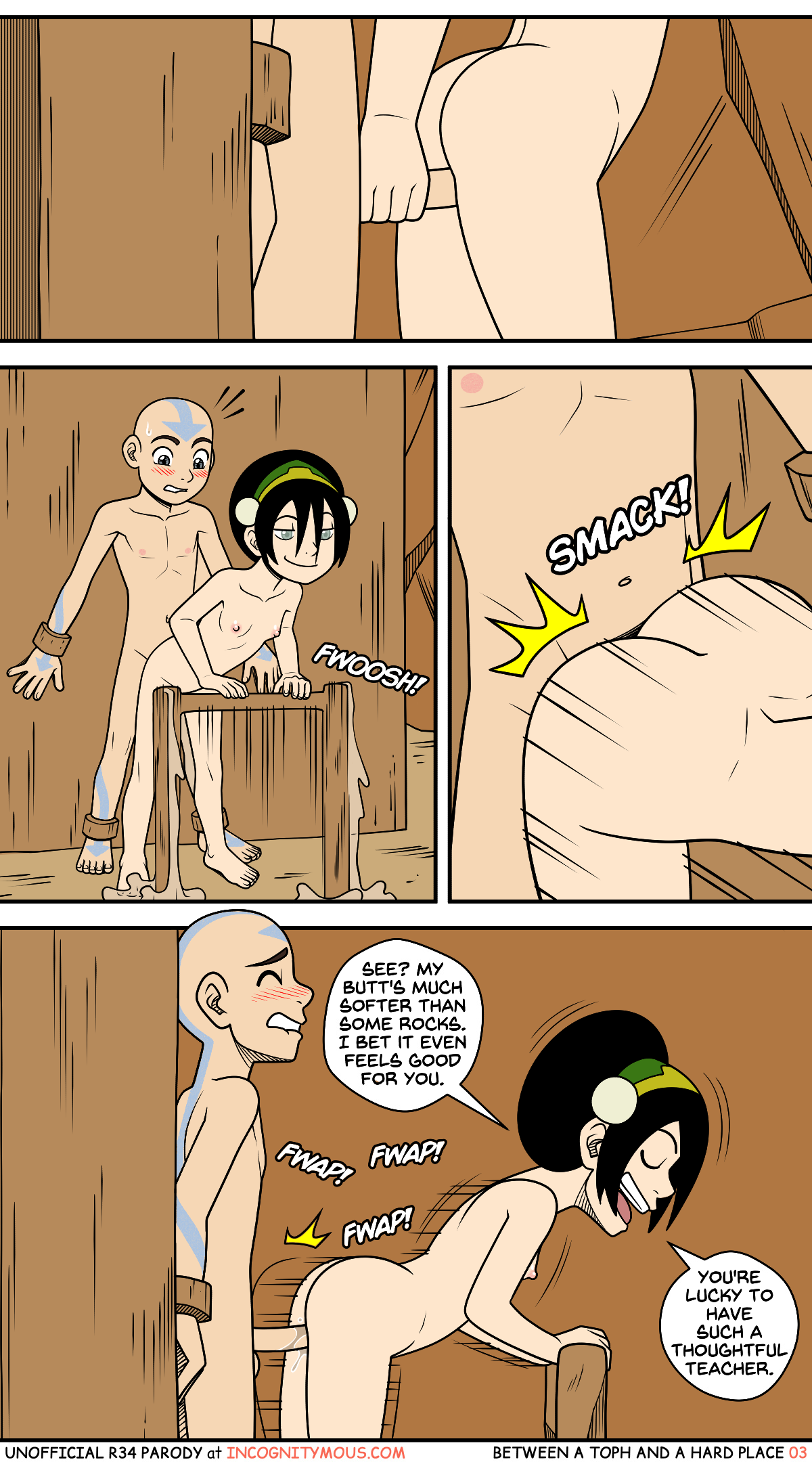 Avatar the Last Airbender - Between A Toph And A Hard Place page 3 full