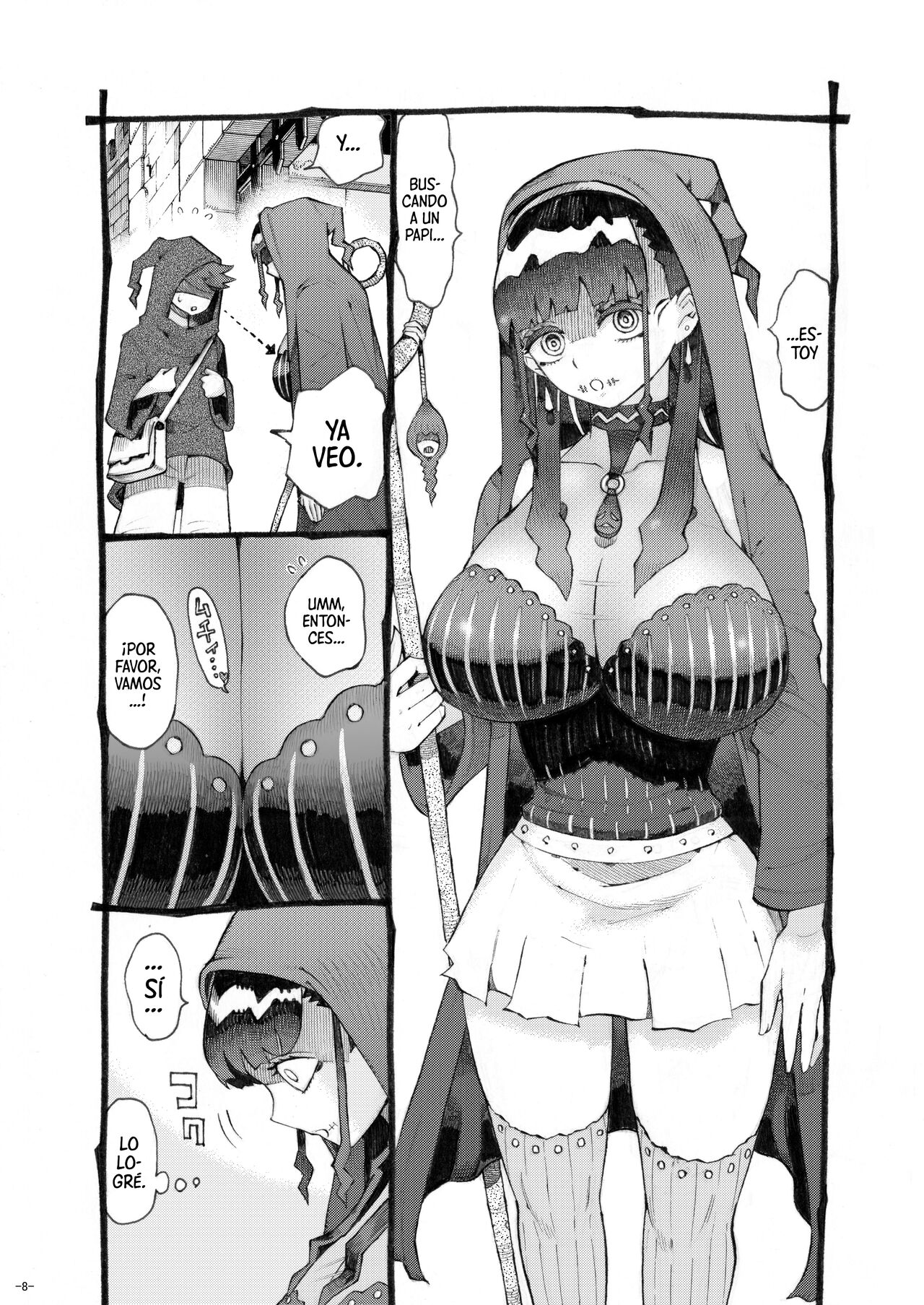 Majutsushi Papakatsu Chuu 2 | La Hechicera Y Su Papi Patrocinador 2 page 8 full