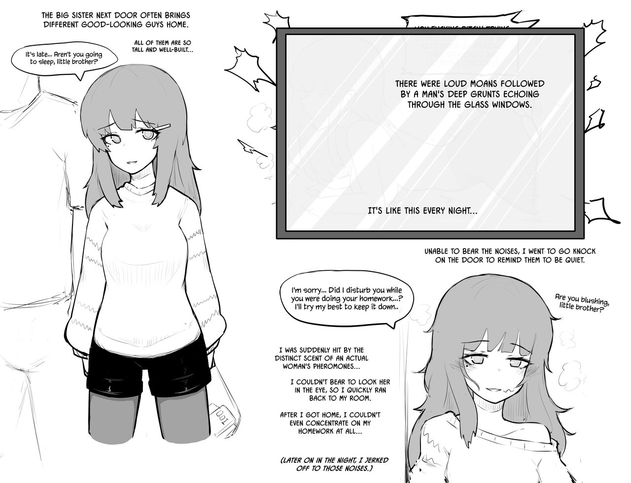 The Big Sister Next Door page 1 full