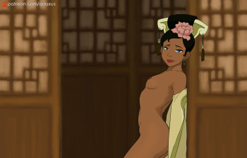 katara is Joo Dee in Ba Sing Se cover