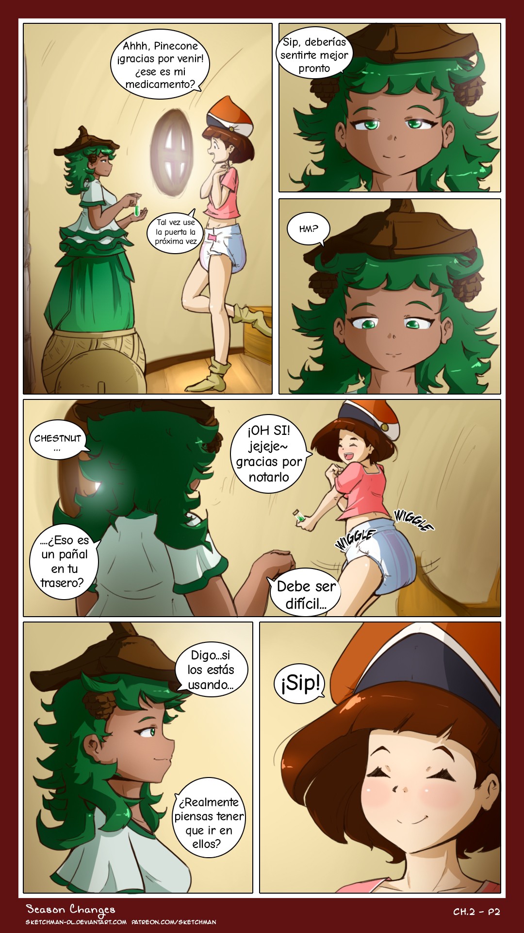 Artista - SketchMan-DL / Season Changes COMIC ESPAÑOL page 8 full
