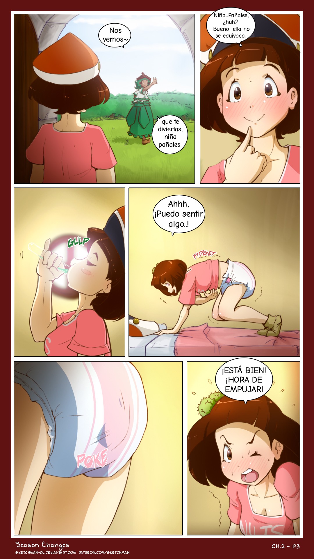Artista - SketchMan-DL / Season Changes COMIC ESPAÑOL page 9 full