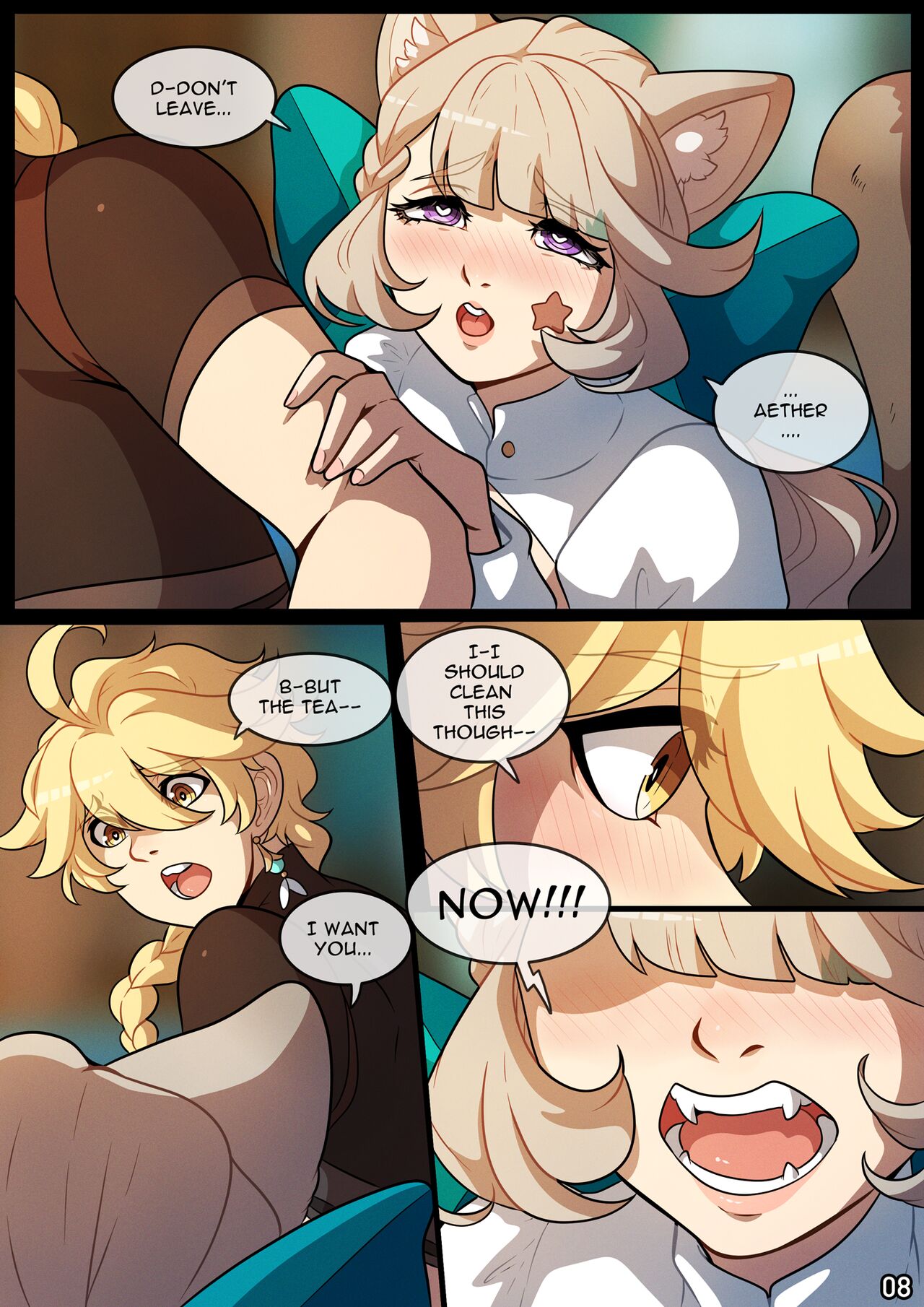 Entering Cuddle Mode page 10 full