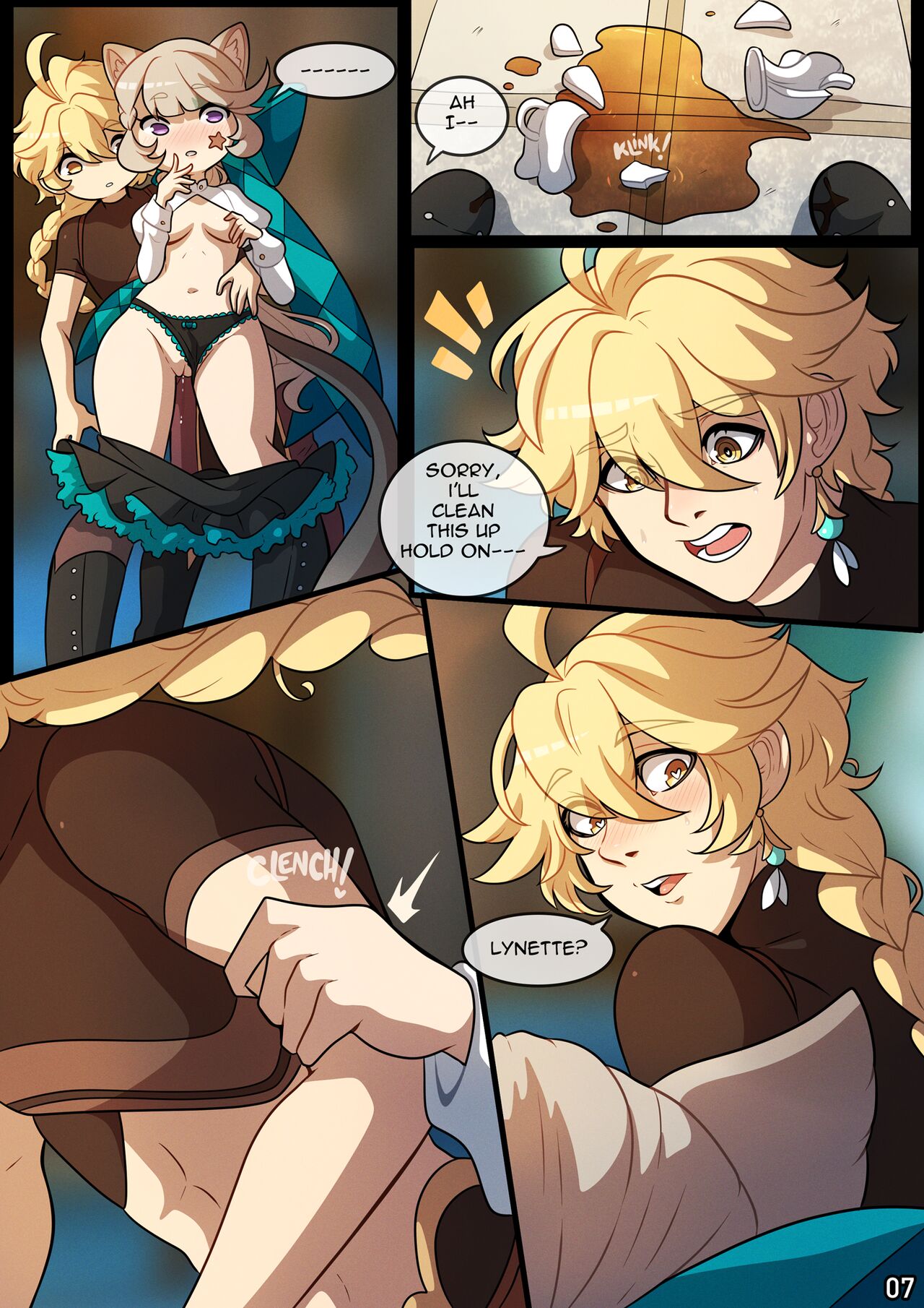 Entering Cuddle Mode page 9 full