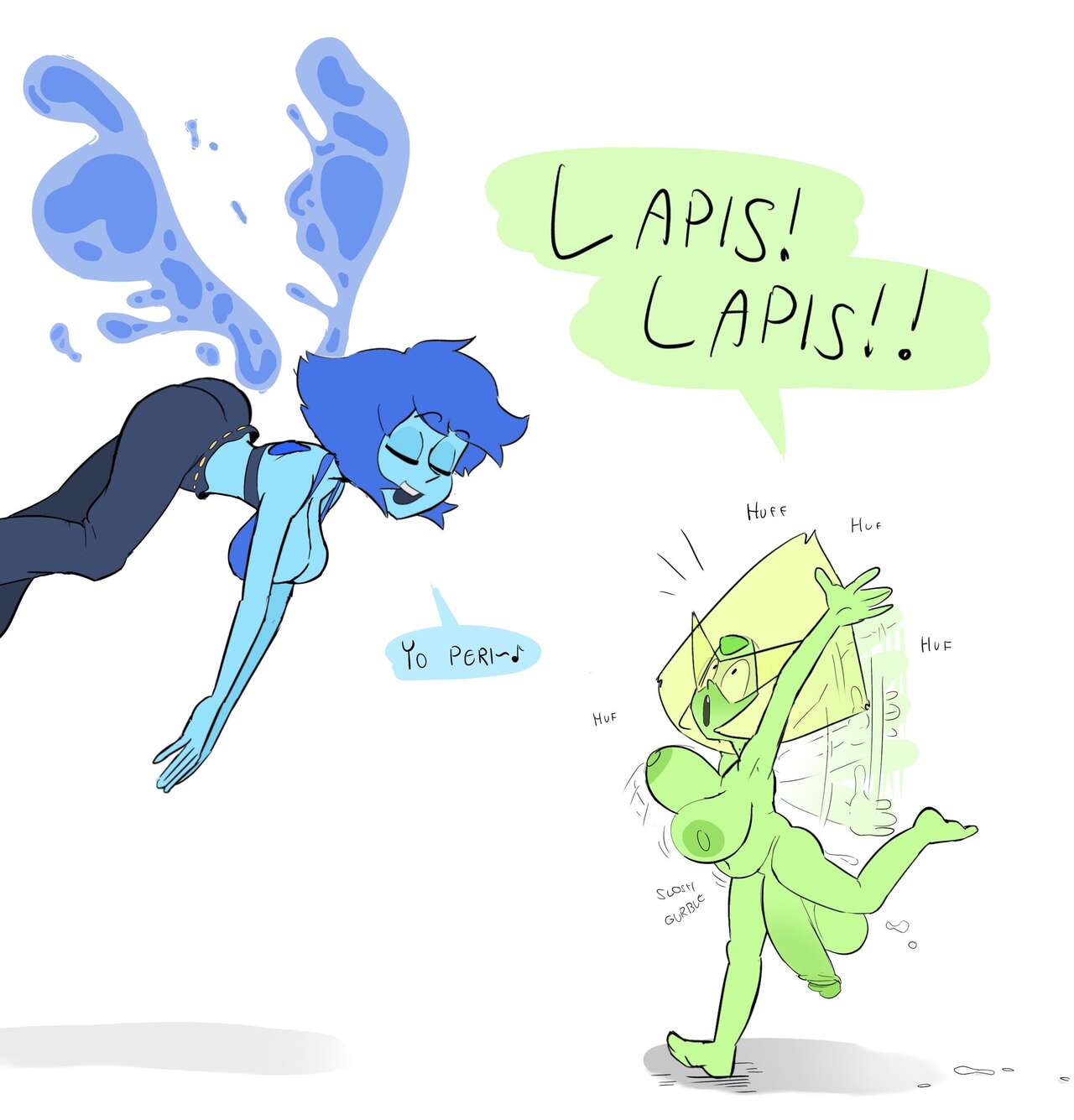 Lapis &amp; Peridot page 1 full