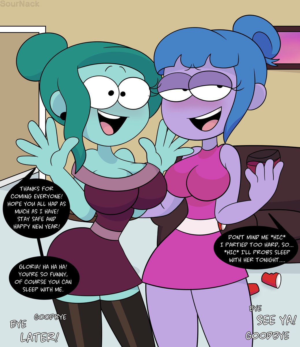 Teal &amp; Gloria page 6 full