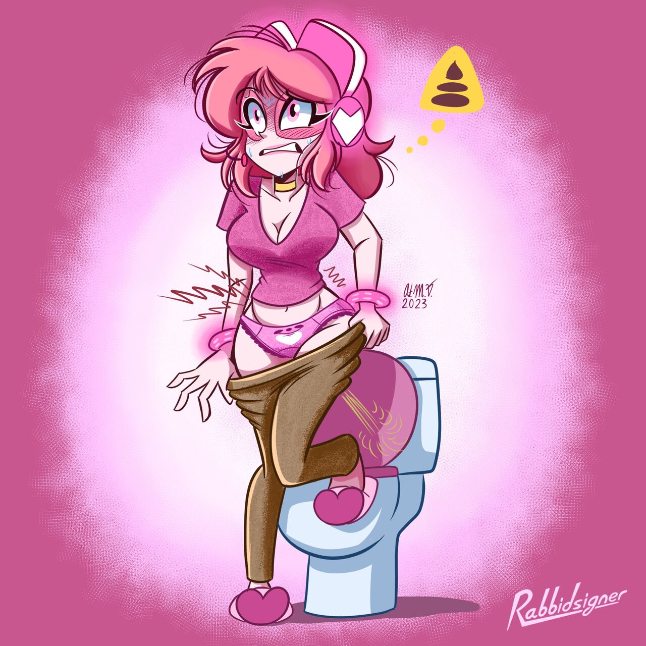 Girls on the Toilet page 4 full