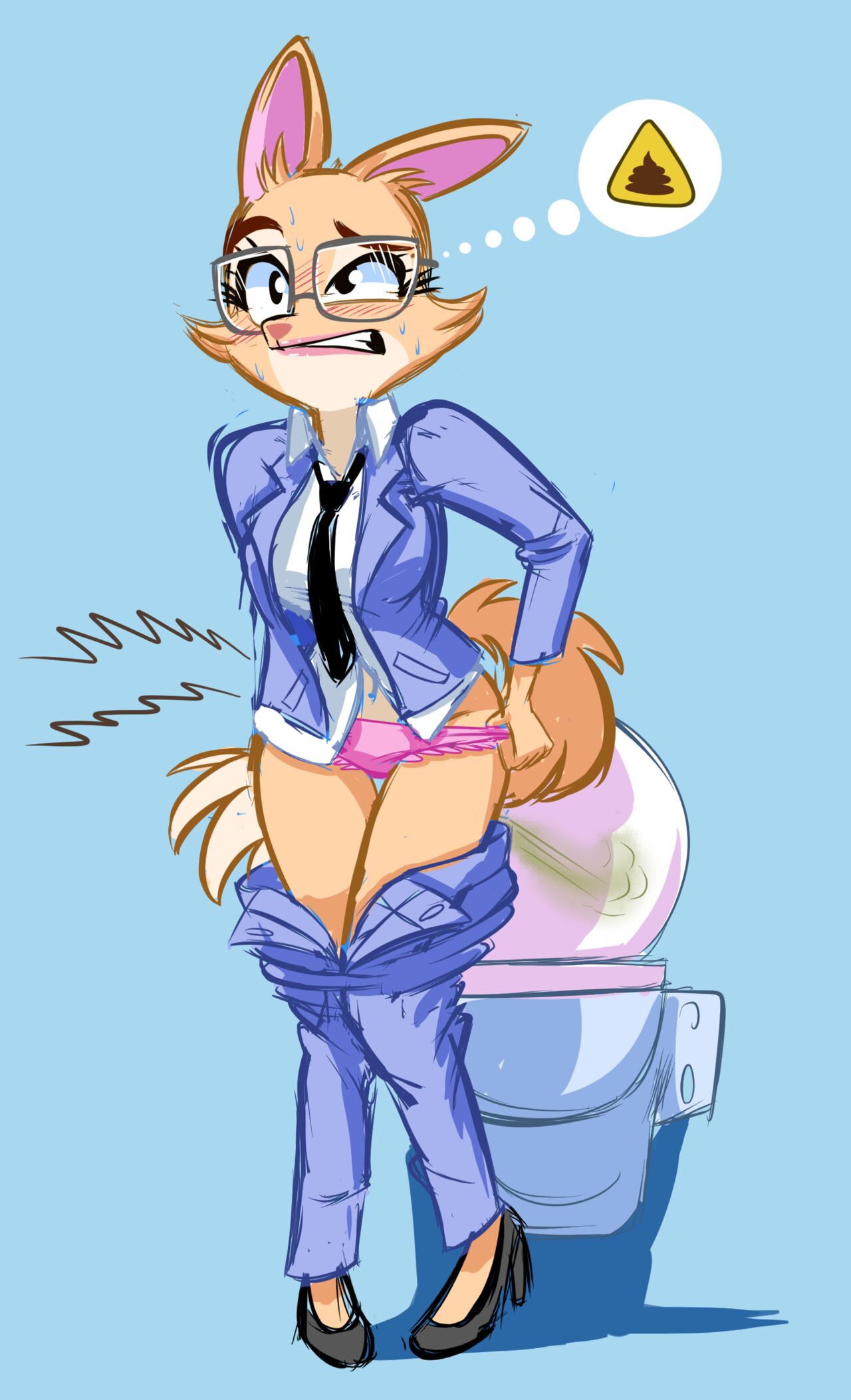 Girls on the Toilet page 8 full