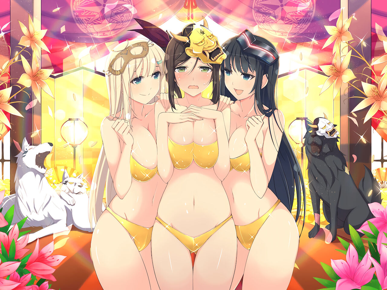 Shinobi Master Senran Kagura New Link Chara Artwork HD page 2 full