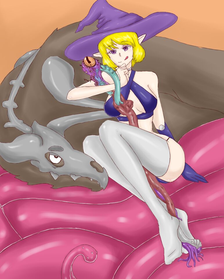Tentacle Magician and her pet page 2 full