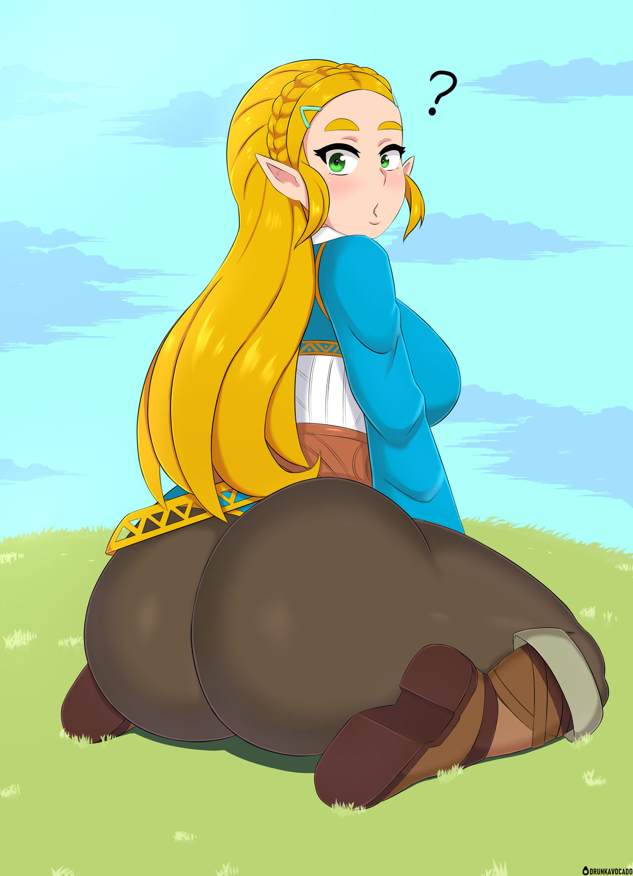 Princess Zelda page 1 full
